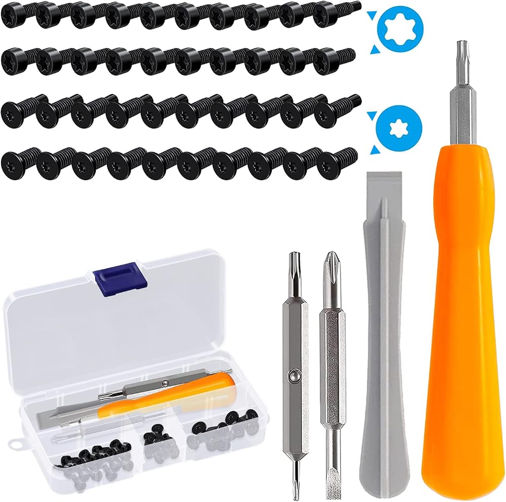 Ormromra Doorbell Screwdriver Kit T6 T15 Bit 40 Screws Security Replacement