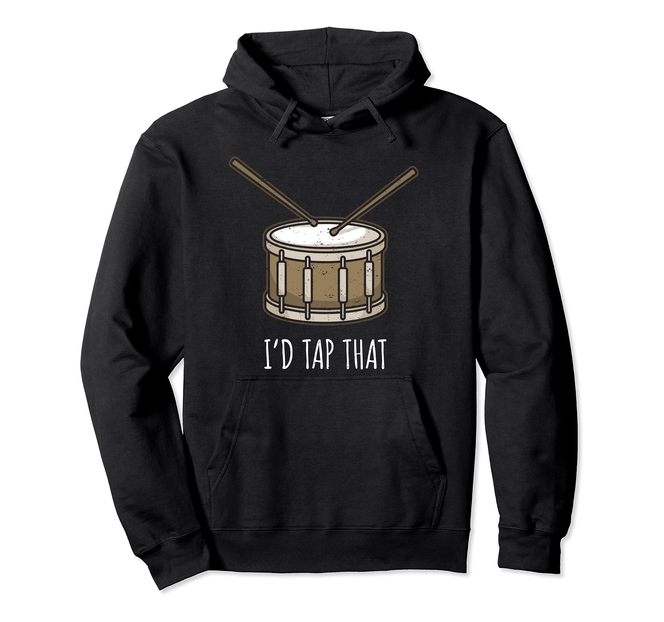 Funny Drummer Drumming Drums Percussion Saying I Snare Drum Pullover Hoodie