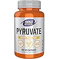 NOW Foods Sports Nutrition, Pyruvate (Pyruvic Acid) 600 mg, Energy Production*, 100 Veg Capsules
