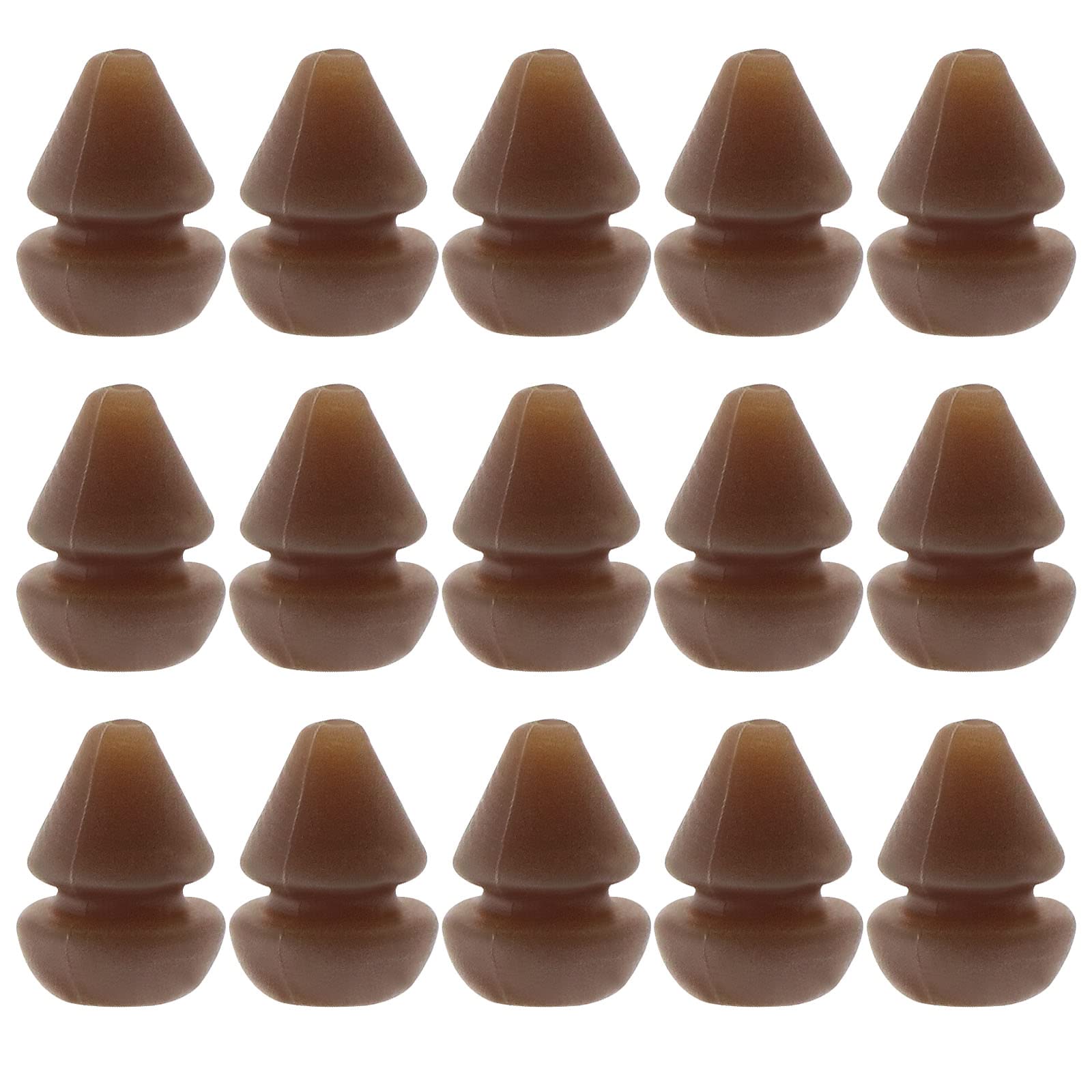 EMSea 50PCS Helicopter Chod Rig Bead Carp Fishing Terminal Tackle Rubber Rigs Grommet for Chod Helicopter Rig Safety System Fishing Accessories