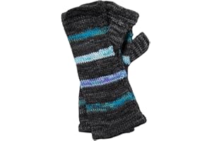 GREATERGOOD Alpaca Fingerless Mittens Gloves for Women 100% Super Soft Alpaca Fiber Handmade Fair Trade Typing Texting Gloves