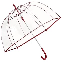 Weather Station Clear Dome Rain Umbrella