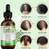 GOFLORDEN Rosemary Essential Oil Hair Growth Loss Scalp Skin Care 2x60ml Unisex view 6