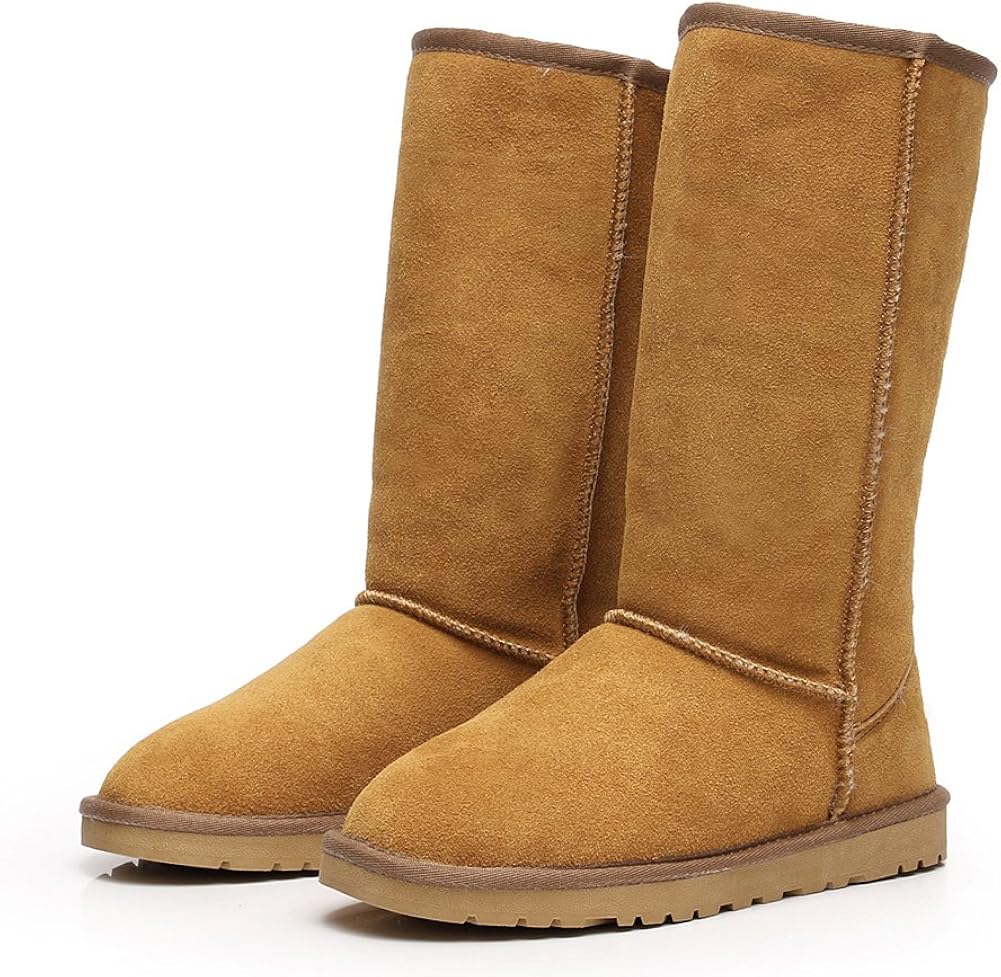 Shenn Womens Comfort Punk High Suede 