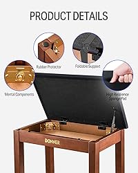 Donner DDP-80 Digital Piano Walnut Wood Color