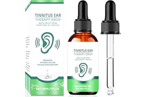 Anitiate Tinnitus Relief for Ringing Ears, Ear Care Drops Promote Ear Comfort and Clarity, Effective Tinnitus Treatment Reduces Ears Noise and Improves Hearing in Both Men and Women, 1Pack