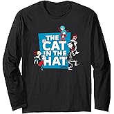 Dr. Seuss The Cat in The Hat Characters Long Sleeve T-Shirt