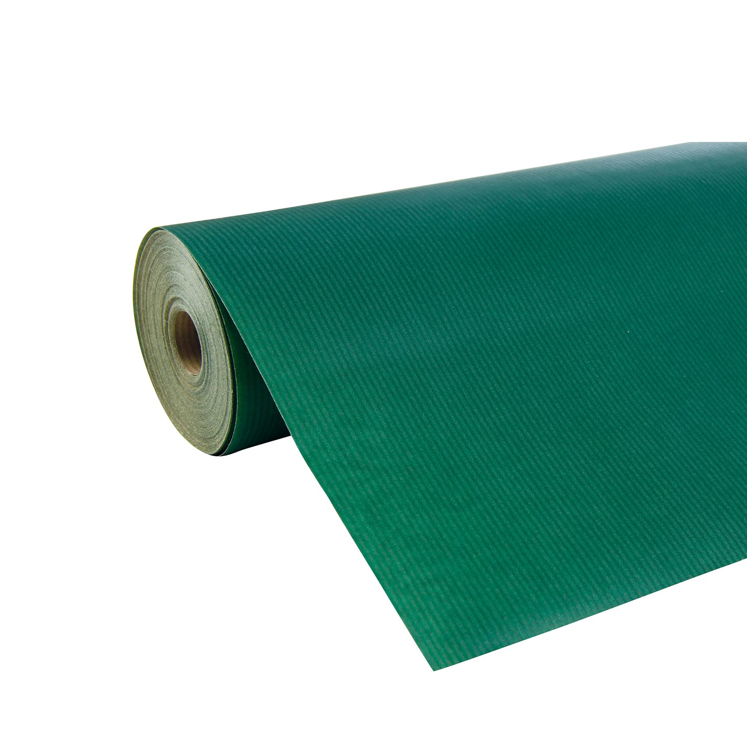 Clairefontaine 507550C - A Reel of Green UniColour Recycled Kraft Paper - Dimensions: 50x0,70m - 60g - Colour: Green - Recycled Paper, Ideal for Gift Wrapping