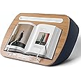 SUETPRYE Book Holder Pillow Stand for Reading Hands Free in Bed Gifts for Book Lovers Readers Lap Book Holder for Reading Hands Free Reading Book Accessories for Book Lovers(Muted Gray)