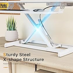 JOY worker Standing Desk Converter, 35" Wide Height