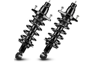 YOUXMOTO Rear Complete Strut Shock Absorber with Spring Assembly Fit for Honda CR-V 2.4L 4WD AWD FWD 2007 2008 2009 2010 2011, 1345688L, 1345688R, 2PCS