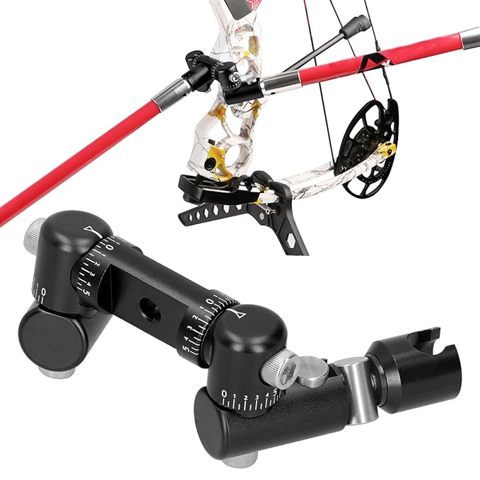 Double Side V‑Bar Stabilizer, Archery V‑Bar Quick Disconnect Mount
