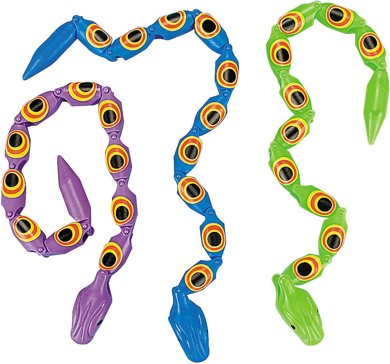 Amazon.com: Plastic Wiggle Snakes (bulk 