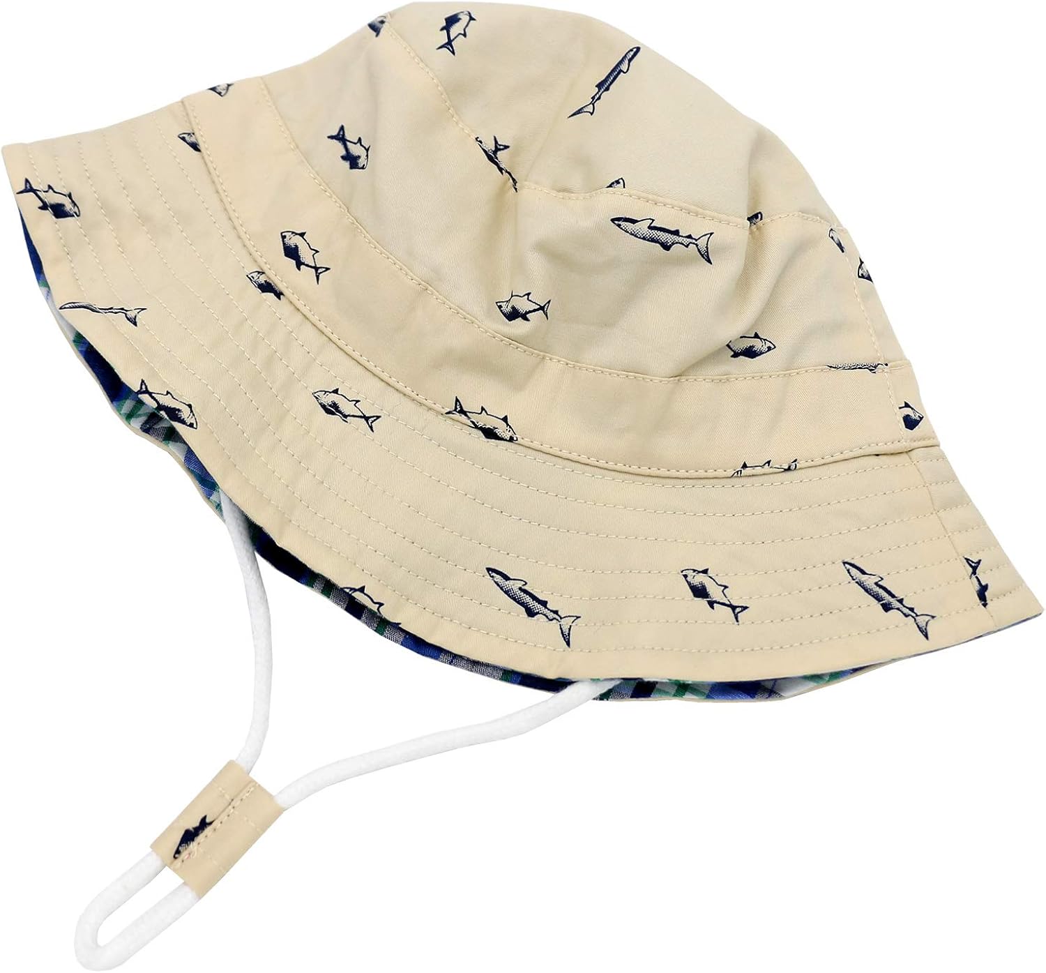 Sarfel Baby Sun Hat Toddler Summer Hats UPF 50+ Baby Bucket Hat Kids Beach Hats for Baby Boys: Clothing