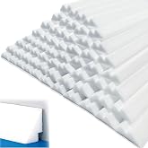 Bhyhok 60PCS Peel and Stick Pool Cove, Closed Cell Foam Above Ground Pool Cove with Adhesive Backing, 24' Round Pool Liner Protection, Prevents Pool Liner Wear &amp; Tear, Easy DIY Installation