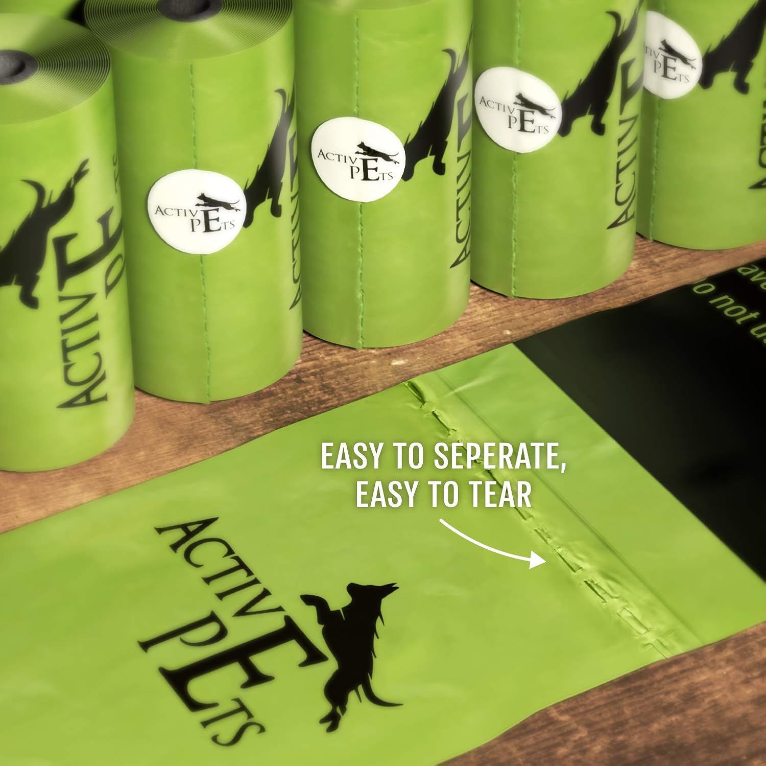 Active Pets Dog Poop Bag, Extra Thick Dog Waste Bags, Leak-Proof Dog Bags For Poop, Easy-Tear Dog Poop Bags, Strong Doggy Poop Bags, Lavender-Scented Dog Waste Bags Eco-Friendly Doggie Bags For Poop: Home Improvement