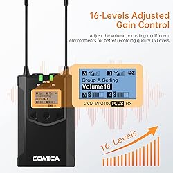 Comica CVM-WM100PLUS - Wireless Microphone System