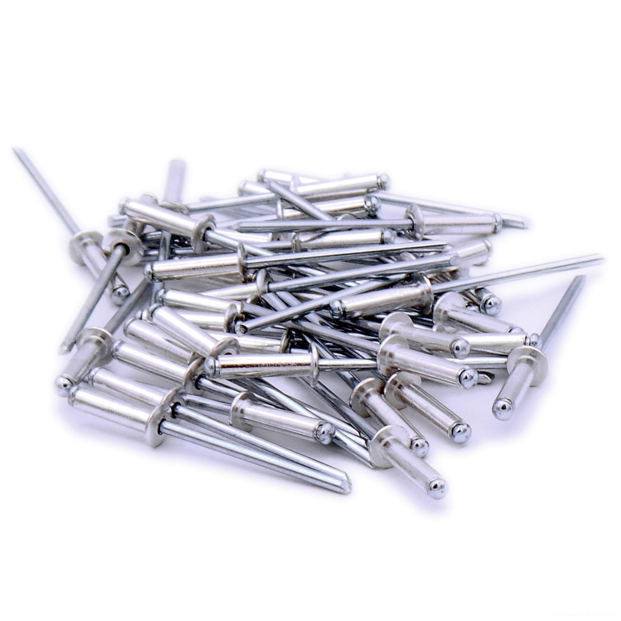 M3.2 (3.2mm x 8mm) Dome Blind Rivet - Aluminium (Pack of 40)