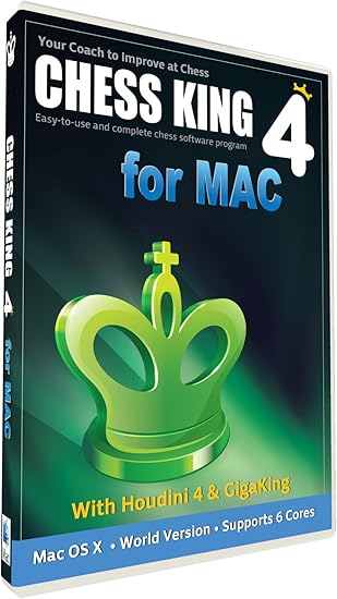 Chess King 4 Avec Houdini 4 Logiciel D Echecs Pour Mac Amazon Fr Logiciels