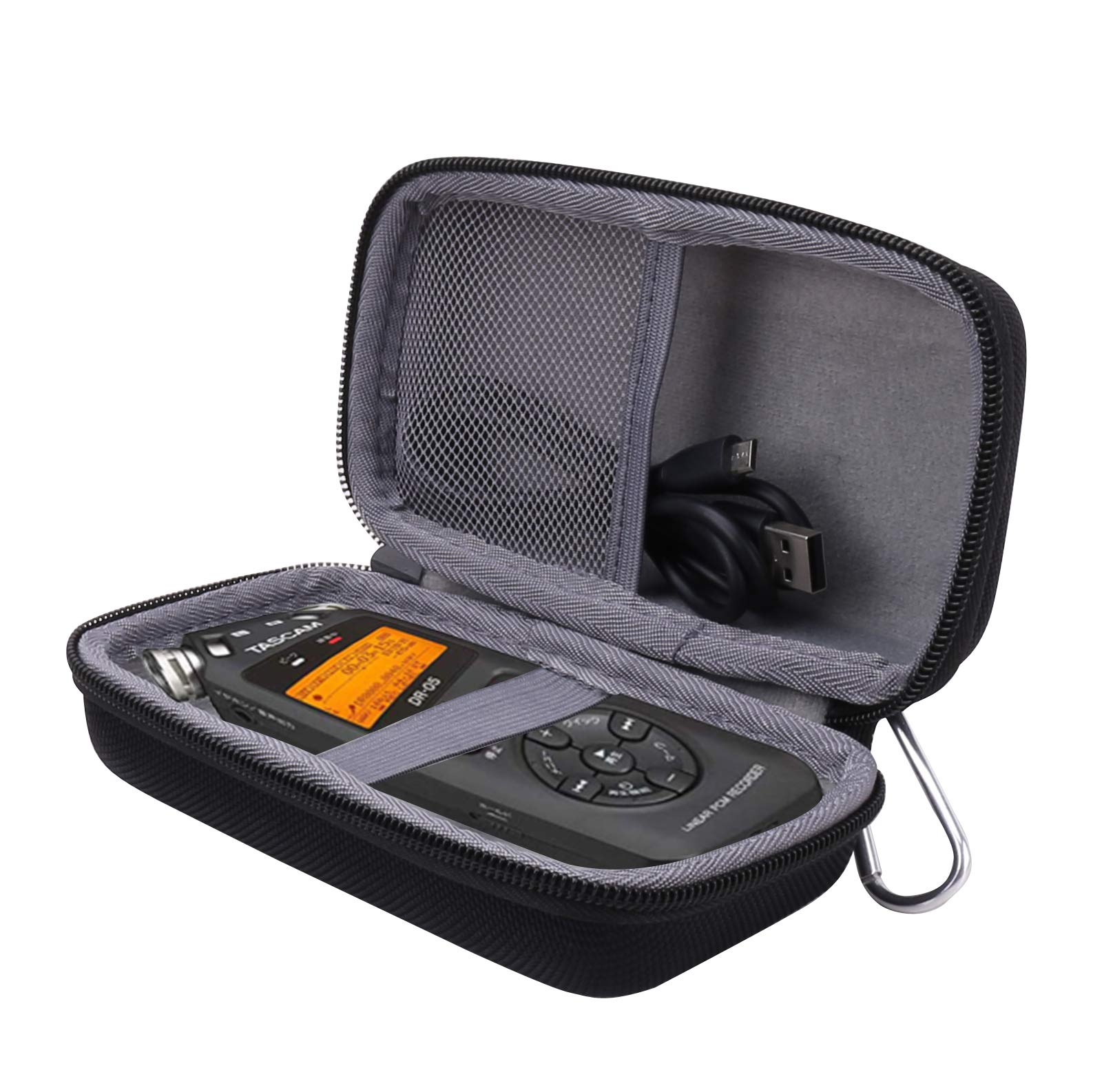 Aenllosi Hard Case Compatible with Tascam DR-05XP/DR-05X Portable Audio Recorder