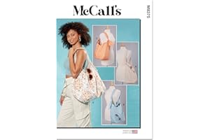 McCall's Bags in Four Styles Sewing Pattern Kit, Design Code M8375, One Size Each, Multicolor