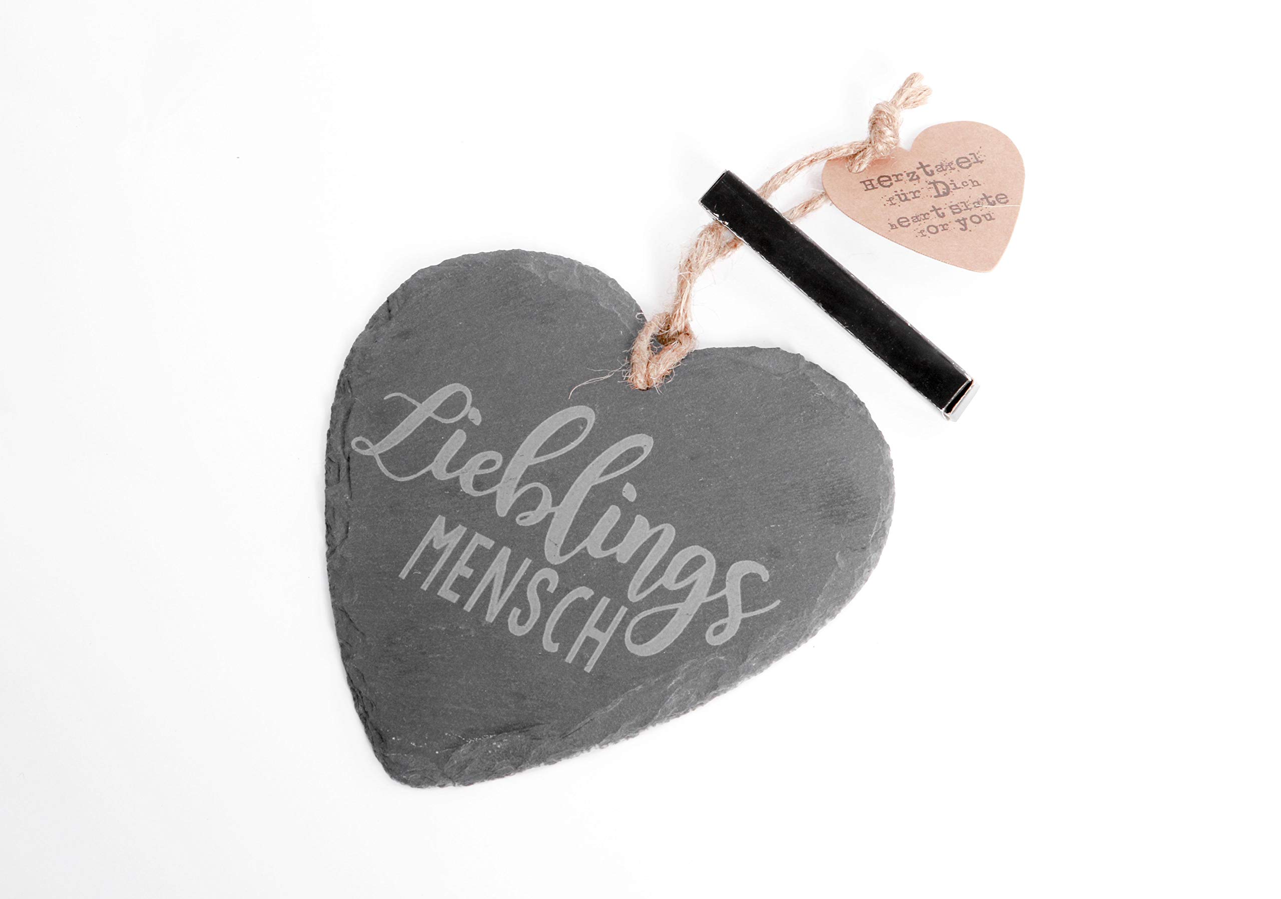 Good old Friend Heart plaque "Lieblingsmensch"