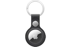 Apple AirTag FineWoven Key Ring - Black ​​​​​​​