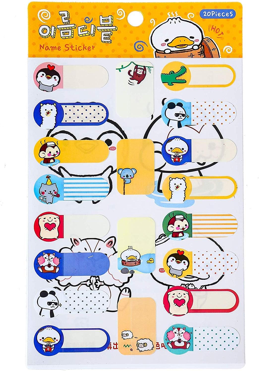 Amazon Co Jp Ccinee 名前シール手書き 耐水 シンプル 子供 キャラクター 水筒 遠足 食洗機 電子レンジok ネームシール かわいい 10枚セット ホビー