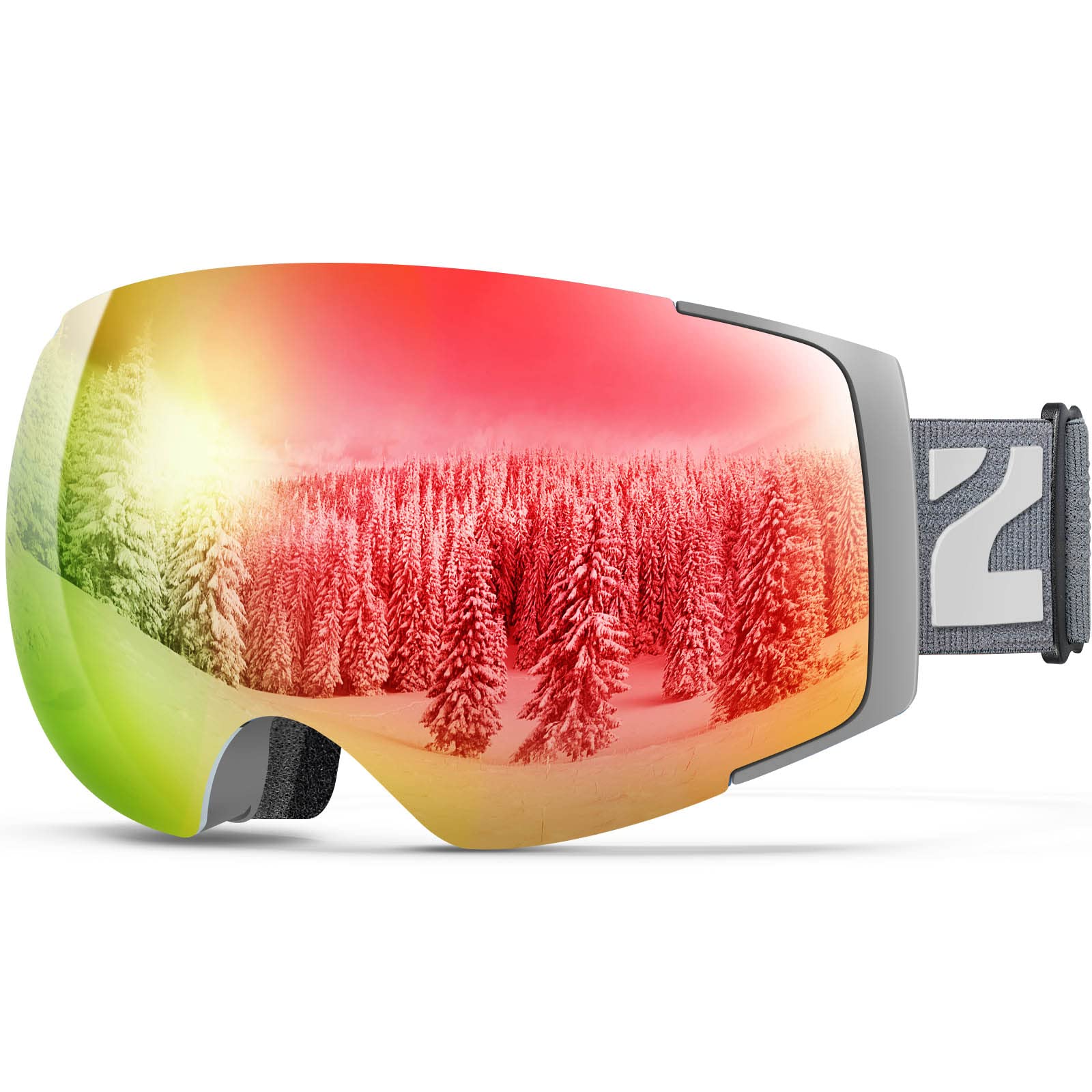 ZIONOR X4 Ski Goggles Magnetic Lens - Snowboard Goggles for Men Women Adult - Snow Goggles Anti-fog UV Protection Image