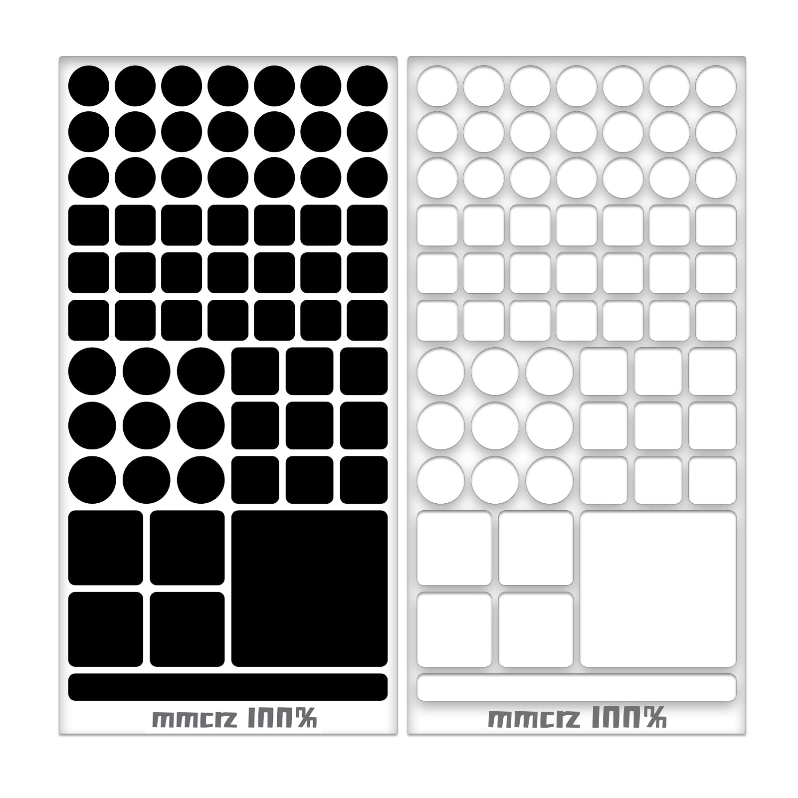 Photo 1 of 2 Sheet LED Light Blocking Stickers(Dimming 100%), mmcrz LED Light White Blackout Sticker Light Dimming Stickers, LED Filters Dimming Sheets for Routers, TV LED Covers Blackout