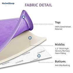 Huloo Sleep Play Mat for Babies Toddlers,1.3" Thick