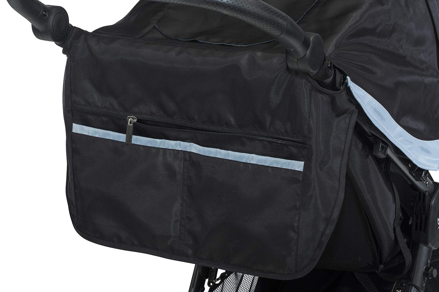 Britax B-Free Stroller, Midnight - All Terrain Tires, Adjustable Handlebar, One Hand Fold, Large UV50 Canopy