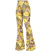 ShopMyTrend SMT Women's High Waist Wide Leg Long Palazzo Bell Bottom Yoga Pants