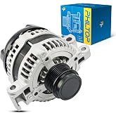 PHILTOP New Alternator 11787N Compatible with Chevy 2012-2015 Camaro 3.6L | 12V 140Amp CW SD6 Groove Pulley Alternator Replacement