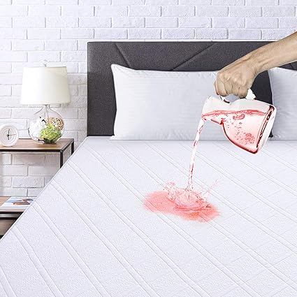 Viewstar Protege Matelas 140 X 190 0 Impermeable En Fibre De Bambou Bonnet Rabat 40cm Souple Et Silencieuse Alese 140x190 0 Respirante Housse Anti Acarien Hypoallergenique Pour Lit Adulte Enfant Amazon Fr Cuisine Maison