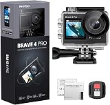 AKASO Brave 4 Pro 4K30FPS Action Camera 131ft Waterproof Touch Screen EIS Remote view 1