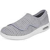 Women's Orthopedic Diabetic Walking Shoes – Wide Fit Sneakers with Air Cushion & Adjustable Straps for Swollen Feet