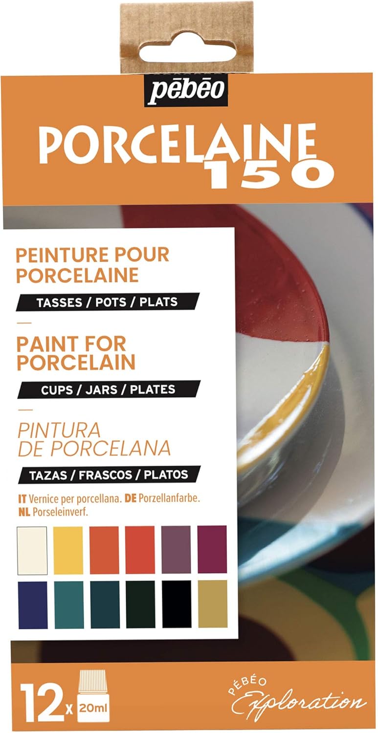 PEBEO Paint, Medium Pack-1, 20 ml (Pack of 12), Medium 1, 240 ml (Pack of 1)