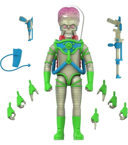 【未開封品】MARS ATTACKS! フィギュア4体セット Amazon.com: Moebius Models 936 Mars Attacks! Martian Figure : Toys