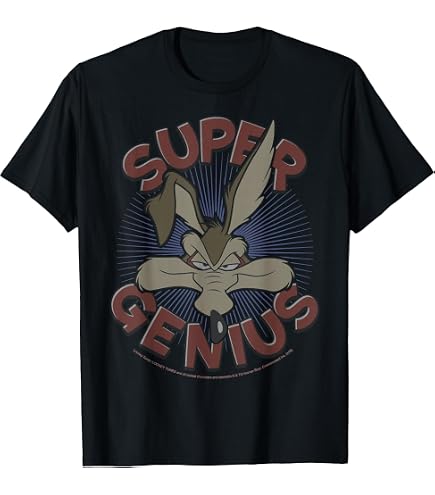 Amazon.com: Looney Tunes Wile E. Coyote Premium Tri-blend T-Shirt