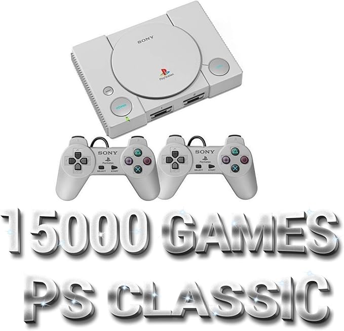 Amazon Com Mini Ps Classic 15000 Games Hacked Modded Snes Nes Sega Dreamcast Arcade Toys Games
