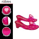 Rubies Official Pink Jelly Shoes Princess Kids Fancy Dress 4-7 Years view 3