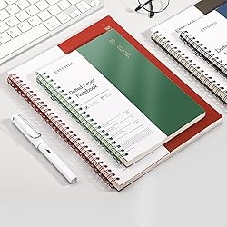 EMSHOI Dotted Journal Spiral Notebook 7.48" x