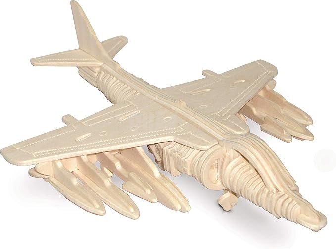 Quay GR7 Harrier Woodcraft Construction Kit FSC Amazon.co.uk Toys & Games