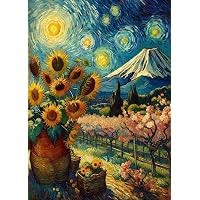 5D Starry Sky Diamond Painting Kit For Adults - Tree Design, 12x16 Inch, Round Full Drill DIY Craft