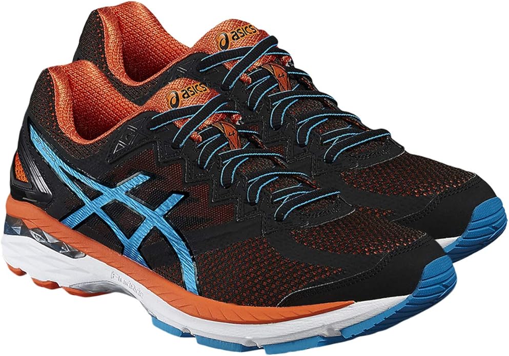 asics mens multi colored running shoes
