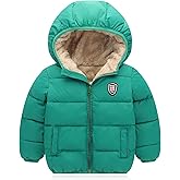 Vmterliya Winter Coats for Toddler Kids Infants Baby Boys Girls Light Puffer Warm Thick Hooded Down Jacket for 2-7 Years