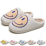 KEYUSHOP Happy Face Slippers for Kids Smile Face