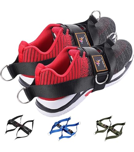 1pc D-Ring Ankle Strap For Leg Glute Resistance Training, Adjustable