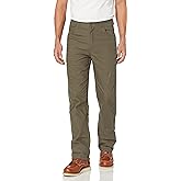 Smith's Workwear Mens Stretch Fleece-Lined Canvas 5-Pocket Pant